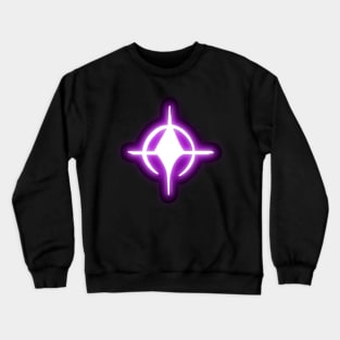 Neon Star Symbol Crewneck Sweatshirt